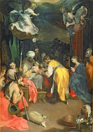 The Circumcision of Christ, 1590 (detail of 83818) de Federico Fiori Barocci