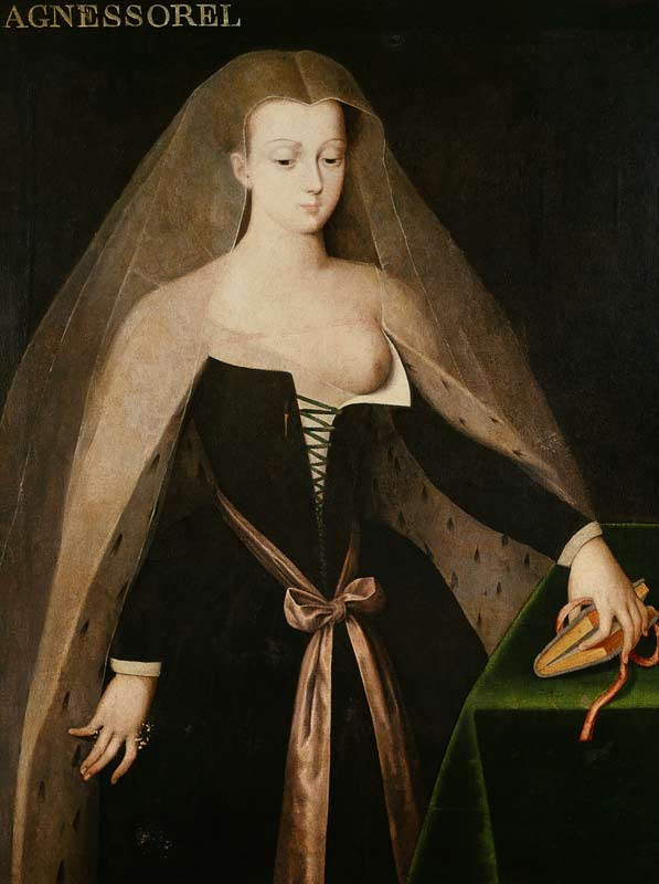 Agnes Sorel (c.1422-50) de French School