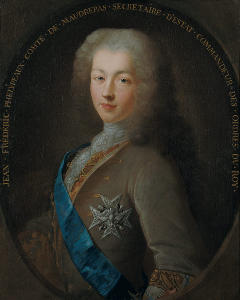 Portrait of Jean Frederic Phelypeaux (1701-81) Count of Maurepas de French School