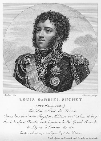 Louis-Gabriel Suchet (1770-1826) Duque de la Albufera y Mariscal de Francia de French School