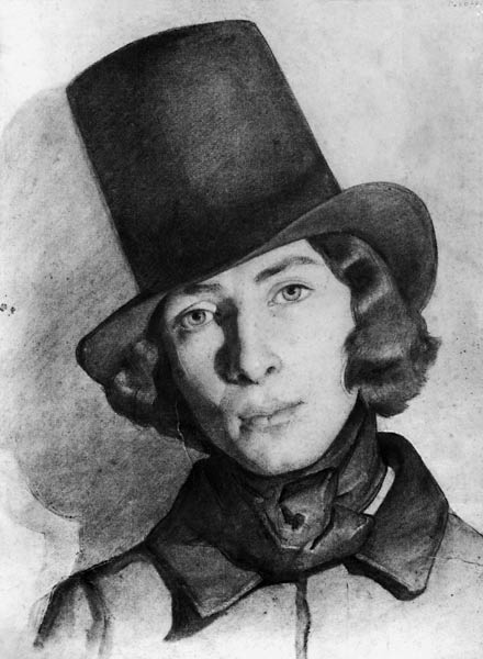Portrait of Maurice Sand (1823-89) de French School