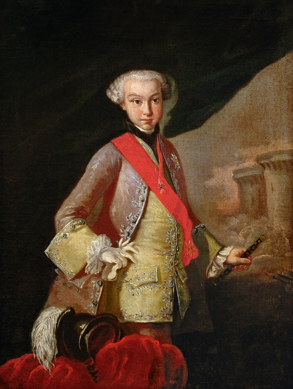 Portrait of Louis Antoine Henri de Bourbon Conde (1772-1804) Duke of Enghien de French School