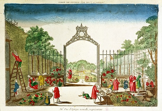 A Market Garden at One of the Gates of Paris de French School