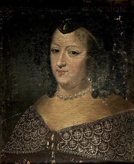 Anne of Austria (1601-66) de French School
