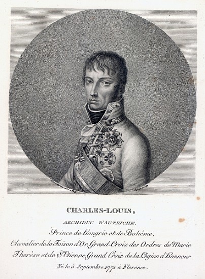 Archduke Charles of Austria, Duke of Teschen, c.1814 de French School