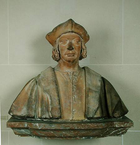 Bust of Chancellor Antoine Duprat (1463-1535) de French School