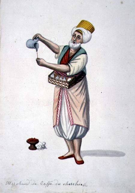 Coffee Seller, Ottoman period de French School