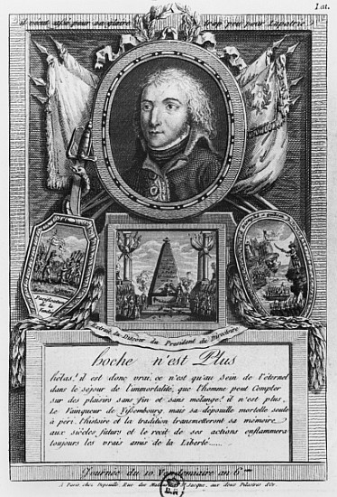 Death of General Louis Lazare Hoche de French School