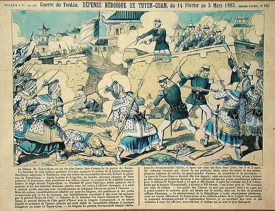 Defence of Tuyen Quang, 14th February 1885 de French School