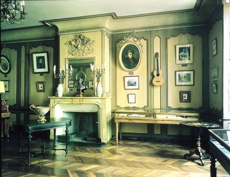 Drawing room in the birthplace of Hector Berlioz (1803-69) (photo) de French School