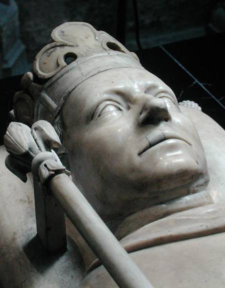 Effigy of Charles VI the Mad (1366-1422)  (detail) de French School