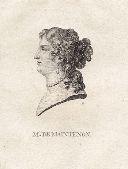 Francoise d''Aubigne, Madame de Maintenon de French School