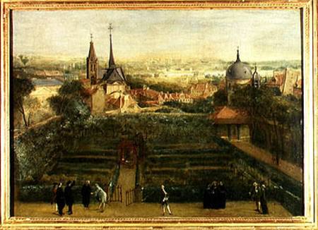 The Gardens of the Fathers of Christian Doctrine and the Abbey of St. Victor de French School
