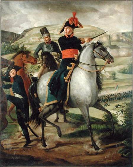 General Louis Marie Turreau de Garambouville (1756-1816) at the Gravieres Affair de French School