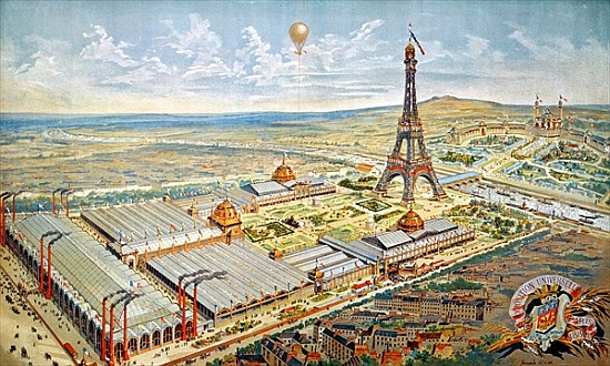 General View of the Universal Exhibition, Paris de French School