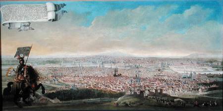 General View of Paris from the Faubourg Saint-Jacques de French School