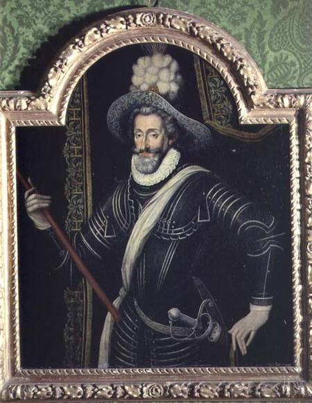 Henri IV (1553-1610) King of France and Navarre de French School