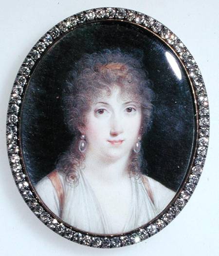 Henriette Lucy Dillon (1770-1853) Marquise de la Tour du Pin Gouvernet de French School