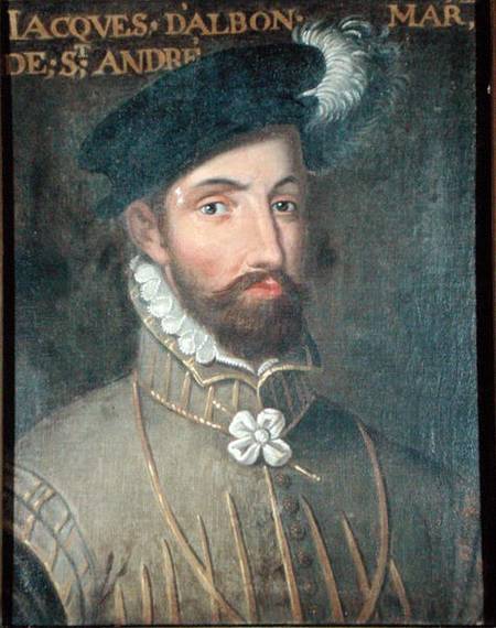 Jacques d'Albon (1510-62) Lord of Saint-Andre de French School