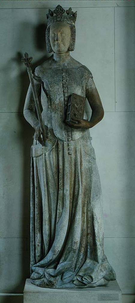 Jeanne de Bourbon (1338-77) 1365-80 de French School