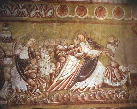 Judas Kissing Christ  (detail of 95750) de French School
