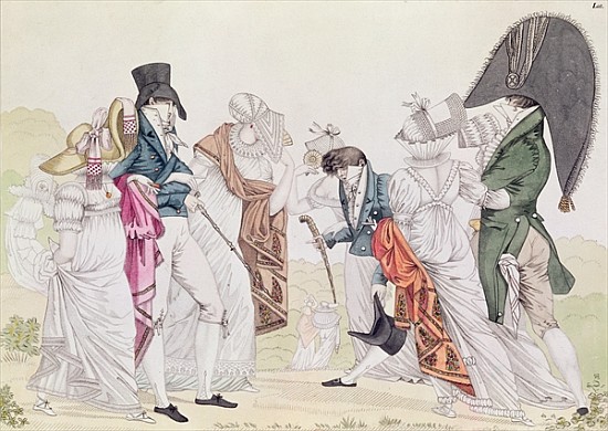 ''Les Invisibles'', c.1807 de French School