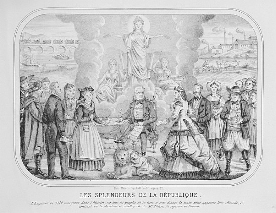 Les Splendeurs de la Republique'' (''The Splendours of the Republic'') de French School