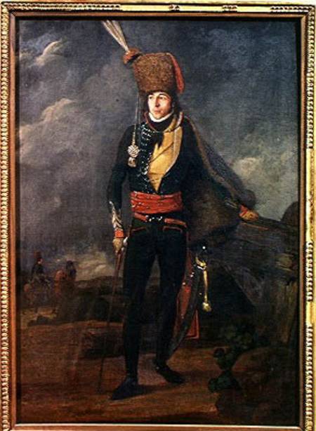 Lieutenant of the 8th Hussars de French School