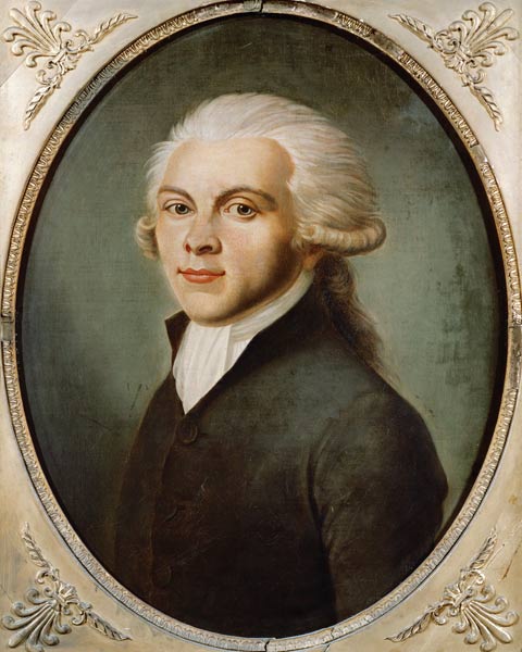 Maximilien de Robespierre (1758-94) de French School