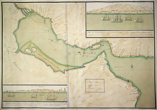 Plan of the Persian Gulf de French School