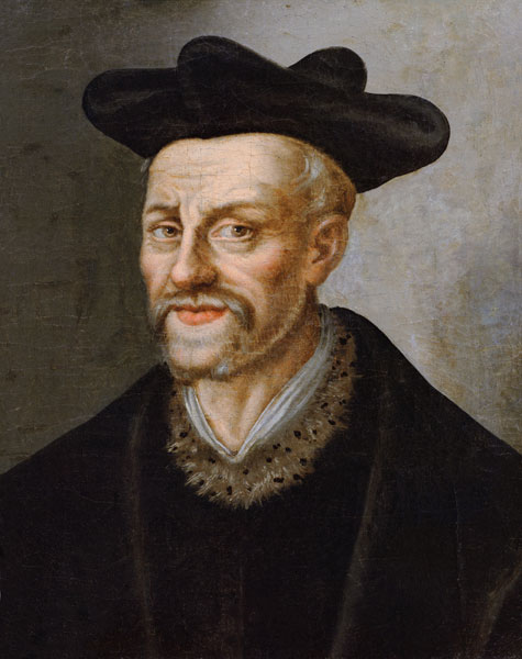 Portrait of Francois Rabelais (c.1494-1553) de French School