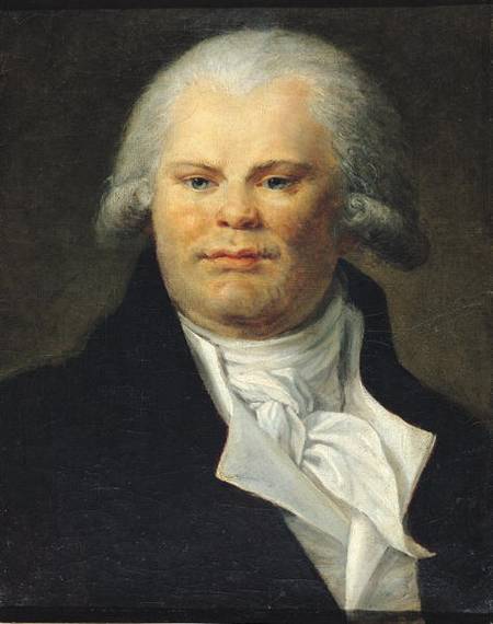 Portrait of Georges Danton (1759-94) de French School