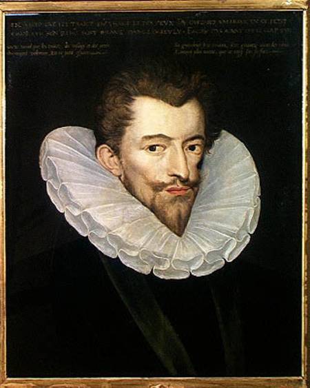 Portrait of Henri I (1549-88) de Lorraine, Duc de Guise, known as Le Balafre de French School