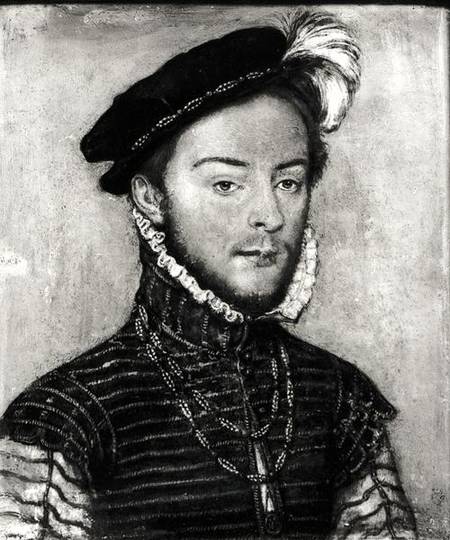 Portrait of Jacques de Savoie (1531-85) Duke of Nemours de French School