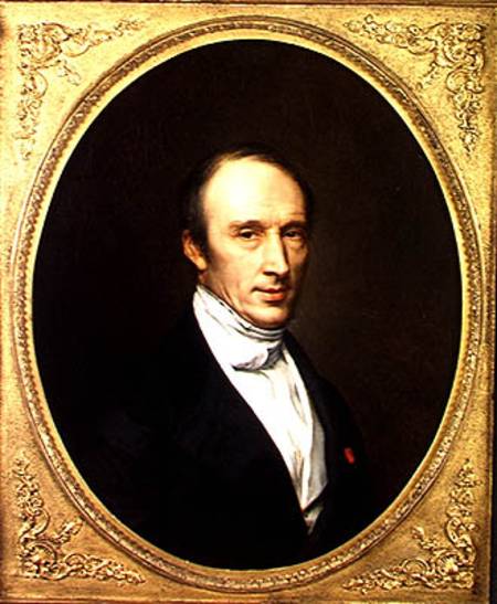 Portrait of Louis Cauchy (1789-1857) de French School