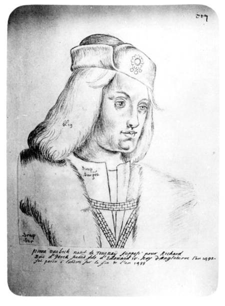 Portrait of Perkin Warbeck (c.1474-99) Flemish imposter and pretender to the English throne de French School