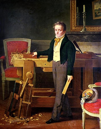 Portrait presumed to be Alfred de La Chaussee de French School