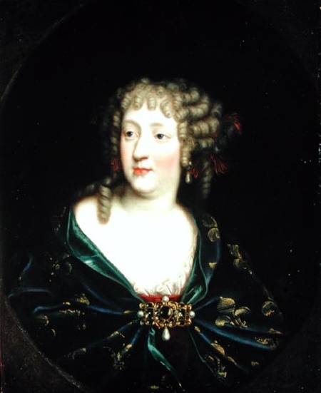 Portrait of Queen Marie-Therese of France (1638-83) de French School