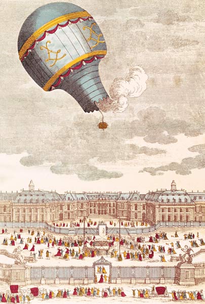 The Ballooning Experiment at the Chateau de Versailles, 19th September de French School