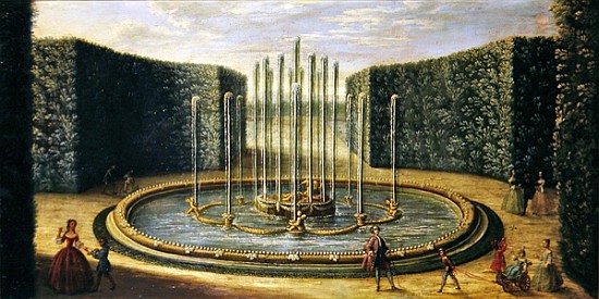 The Bassin de Saturne at Versailles (early eighteenth century) de French School
