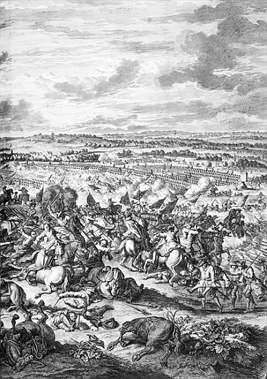 The Battle of Oudenarde de French School