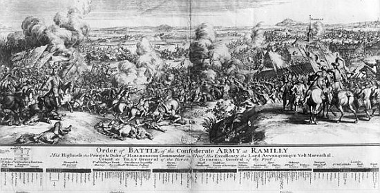 The Battle of Ramillies, 23rd May 1706 de French School