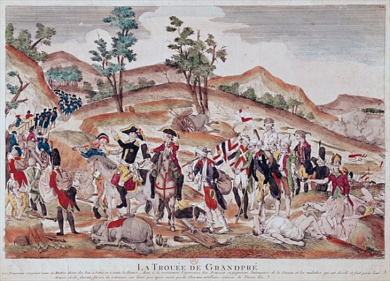 The Breach of Grandpre, October 1792 de French School