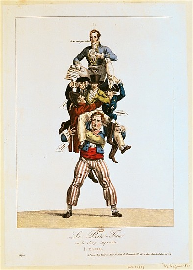 The Porter or, The Imposing Burden, c.1820 de French School