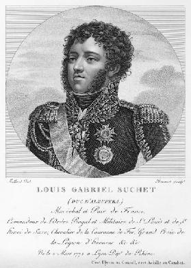 Louis-Gabriel Suchet (1770-1826) Duque de la Albufera y Mariscal de Francia