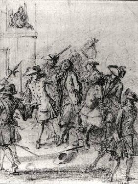 The Arrest of Louis Dominique Cartouche (1693-1721)