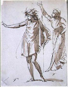 Study of Two Classically Draped Figures