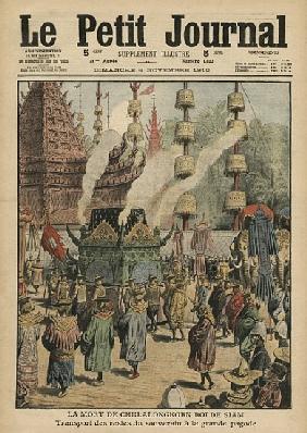 The Death of Chulalongkorn, King of Siam, illustration from ''Le Petit Journal'', 6th November 1910