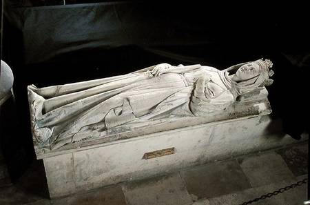 Tomb of Hermentrude (825-69) de French School