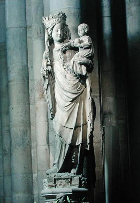 Virgin and Child, known as Notre-Dame de Paris de French School